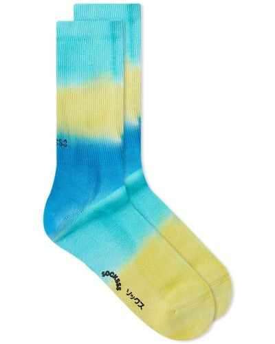 Socksss Dip-Dyed Socks - Blue