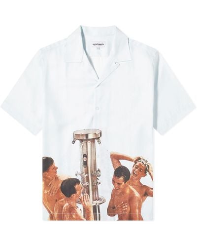 Carne Bollente Rush Shower Vacation Shirt - White