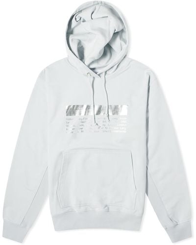 Helmut Lang Outer Space Hoodie - White