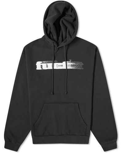 Fuct Blurred Pullover Hoodie - Black