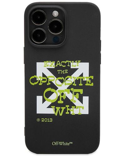 Off-White c/o Virgil Abloh Off- The Opposite Arrow Iphone 14 Pro Max Case - Black