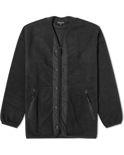 Comme des Garçons Boa Fleece Zip Liner Jacket - Black