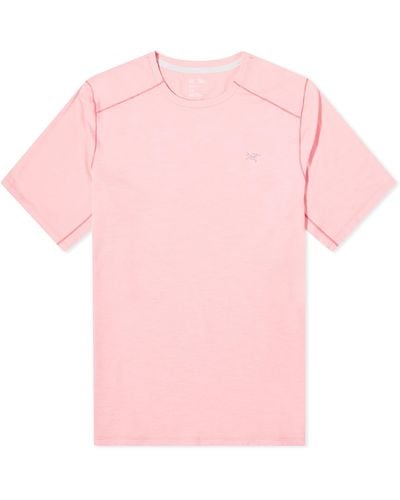 Arc'teryx Cormac Crew T-shirt - Pink