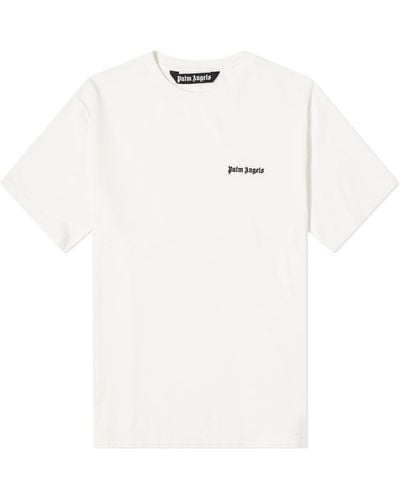 Palm Angels Classic Logo T-Shirt - White