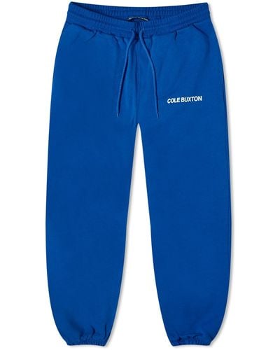 Cole Buxton Sportswear Sweat Pants - Blue