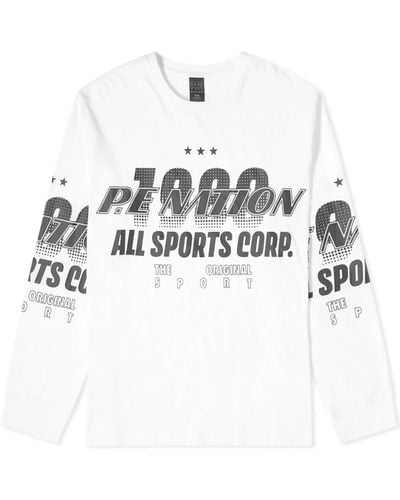 P.E Nation Long Sleeve Contenders Motocross T-Shirt - White