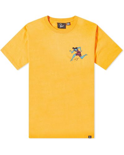 by Parra No Parking T-Shirt - Yellow
