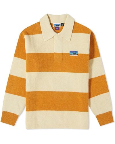 Patagonia 50th Anniversary Recycled Wool Rugby Knit - Orange