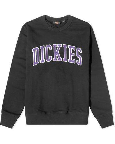 Dickies Aitkin College Logo Crew Sweat - Gray