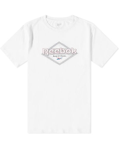 Reebok Keep It Classic T-Shirt - White