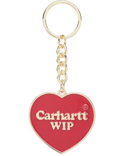 Carhartt Heart Keychain - Red