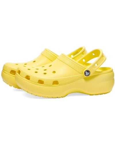 Crocs™ Classic Platform Clog W - Yellow