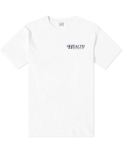 Sporty & Rich 70S Health T-Shirt - White