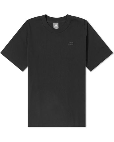 New Balance Nb Athletics Jersey T-Shirt - Black