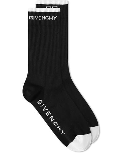 Givenchy 4G Logo Socks - Black