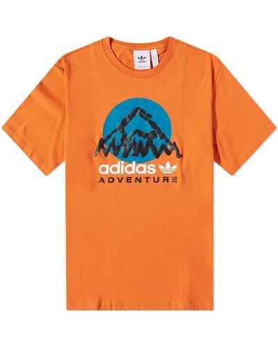 adidas Adventure Mountain T-Shirt - Orange