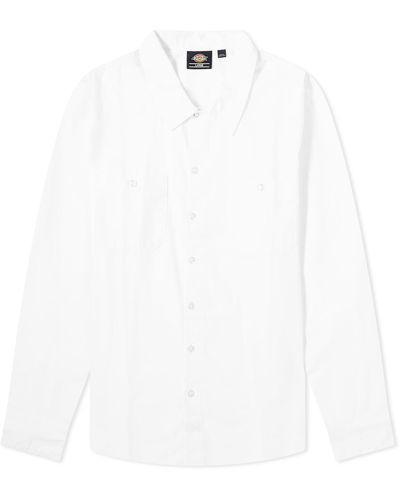 Dickies Premium Collection Service Overshirt - White