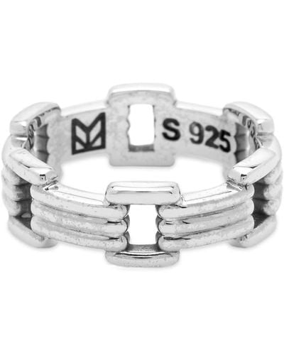 MAPLE Lui Link Ring - White