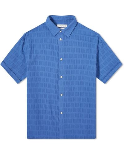 A Kind Of Guise Elio Short Sleeve Shirt - Blue