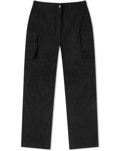 Our Legacy Peak Cargo Trousers - Black