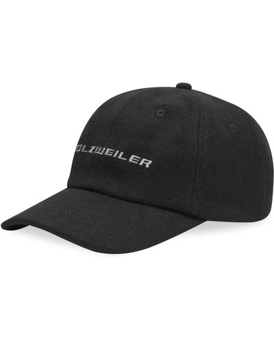 Holzweiler Sonnet Cracked Logo Cap - Black