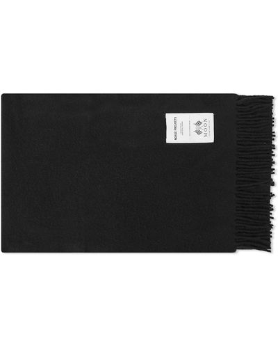 Norse Projects Moon Lambswool Scarf - Black