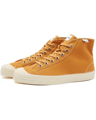 Novesta Star Dribble Contrast Trainers - Natural