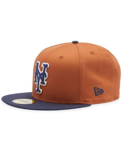 KTZ Ny Mets Boucle 59Fifty Cap - Brown