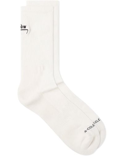 A_COLD_WALL* Bracket Socks - White
