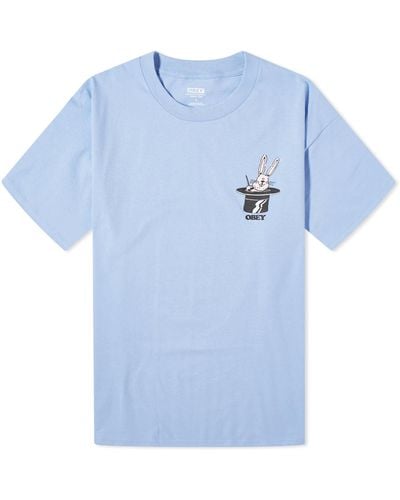 Obey Disappear T-Shirt - Blue