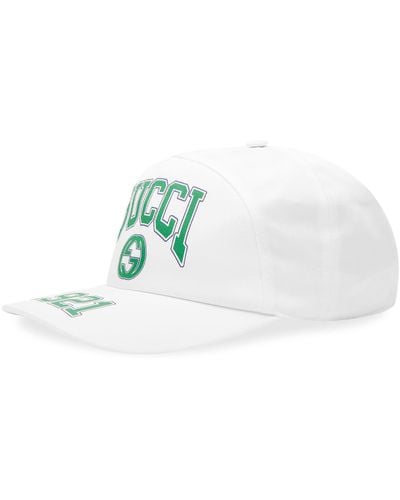 Gucci University Baseball Cap - White