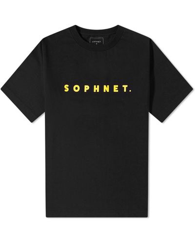 Sophnet Logo T-shirt - Black