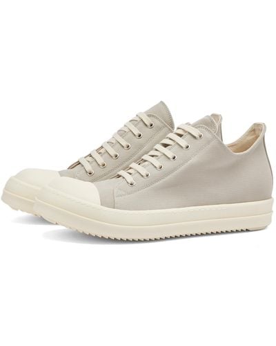 Rick Owens Low Sneaks Trainers - White