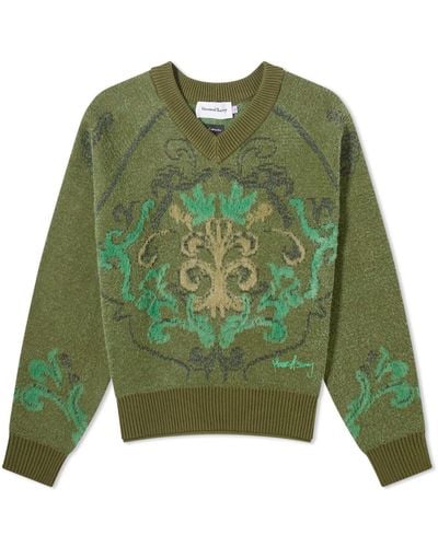 House Of Sunny The Prince Knit - Green