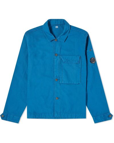 C.P. Company Ottoman Shirt - Blue