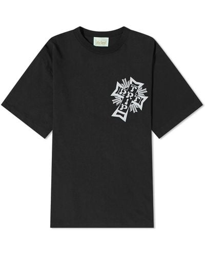Aries Vintage Lords Of Art Trip T-Shirt - Black