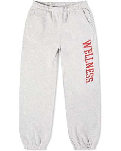 Sporty & Rich Wellness Ivy Sweat Trousers - White