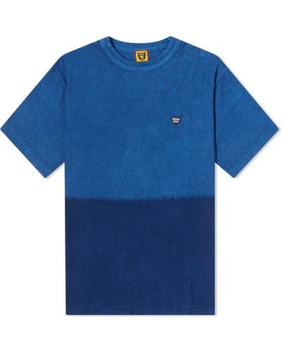 Human Made Ningen-Sei Capsule Dyed T-Shirt - Blue