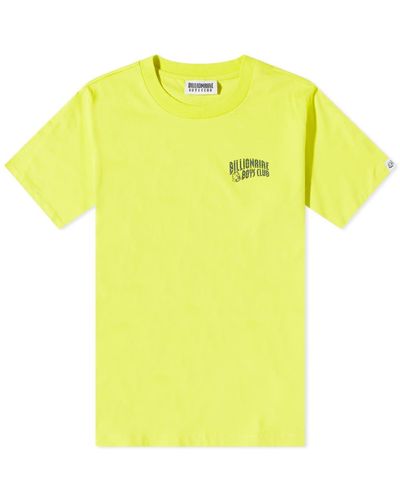 BBCICECREAM Small Arch Logo T-Shirt - Yellow