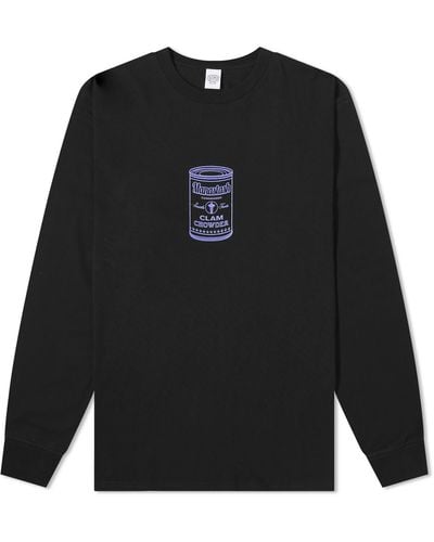 Manastash Long Sleeve Elephant T-Shirt - Black