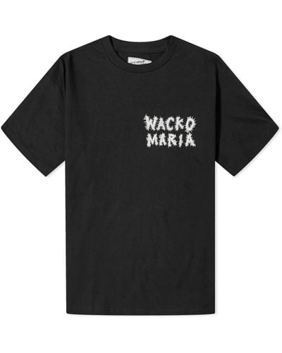 Wacko Maria X Neckface Type 5 T-Shirt - Black