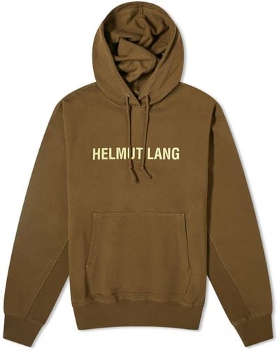 Helmut Lang Outer Space Hoodie - Green