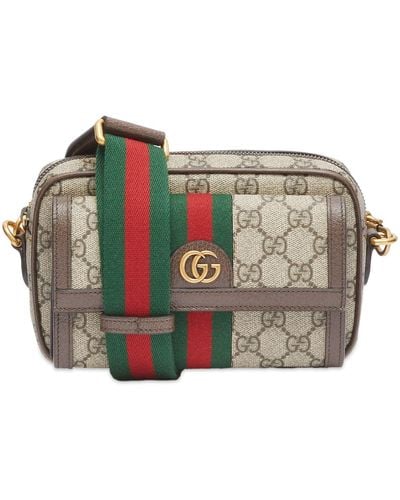 Gucci Gg Jacquard Mini Bag - Natural