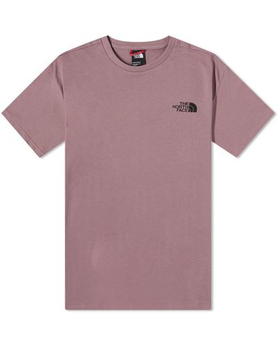 The North Face Simple Dome T-Shirt - Purple