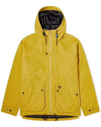 Barbour B.beacon Tern Bedale Casual Jacket - Yellow