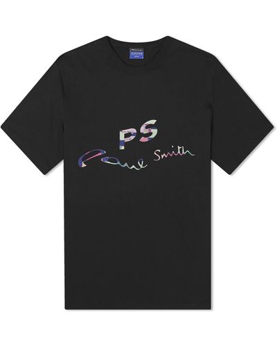 Paul Smith Ps Logo T-shirt - Black