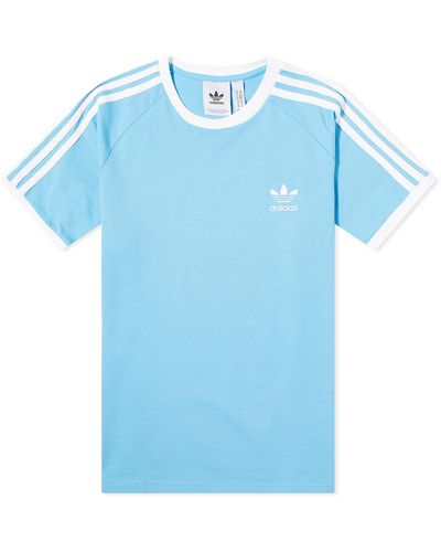 adidas 3 Stripes T-Shirt - Blue