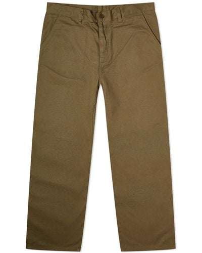 Nudie Jeans Tuff Tony Trousers - Green