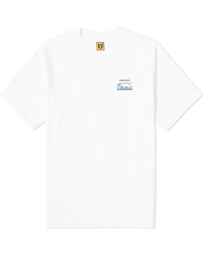 Human Made Polar Bear Print T-shirt - White