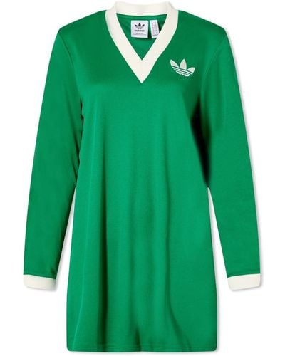 adidas Adicolor 70s Cali T-shirt Dress - Green